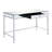 Lillyann 1 - Drawer Writing Desk with Mirrored Top-1962285218