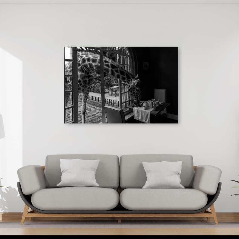 Girafe, impression d'art mural, 40" H x 60" W
