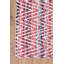 Tapis décoratif à chevrons rouges rétro-1132058407