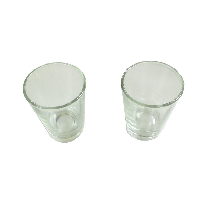 Tasses en verre de 2,12 oz pour l'eau, le café, les cocktails, le verre à whisky court et le verre à whisky, 1