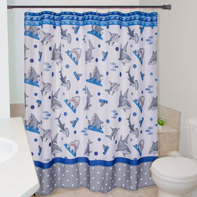 Justin Polka Dots Shower Curtain