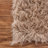 Diller Light Brown Faux Sheepskin Fur Machine Washable Shag Fluffy Area Rug-907101108