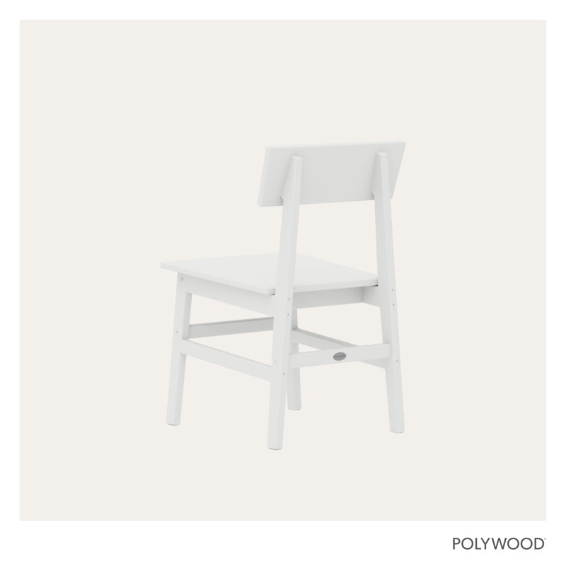 Chaise POLYWOOD x AllModern, Blanc