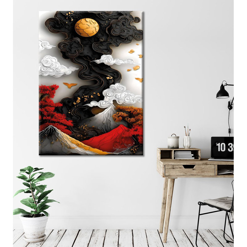 Peinture décorative sur toile