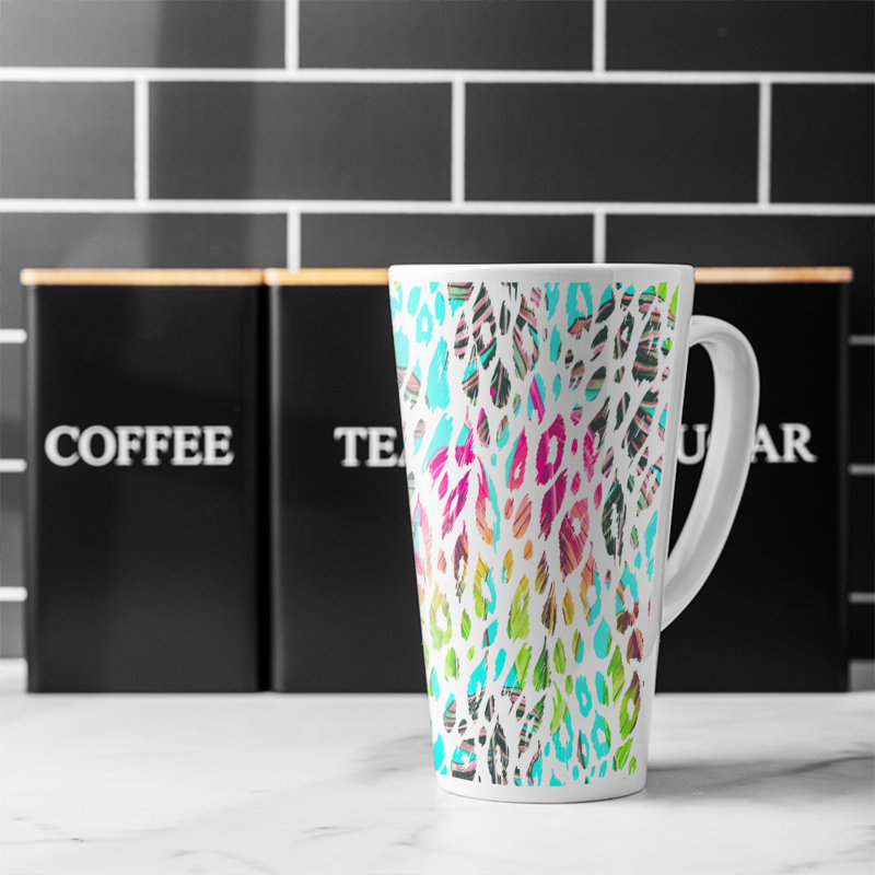 Leopard Spots Latte Mug