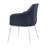 Teegan 19'' H Upholstered Metal Armchair-438107530-463156452