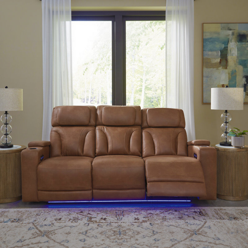 Wonder Waves Power Reclining Sofa
