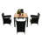 Edward-Matthew Metal Bar Set with Stools