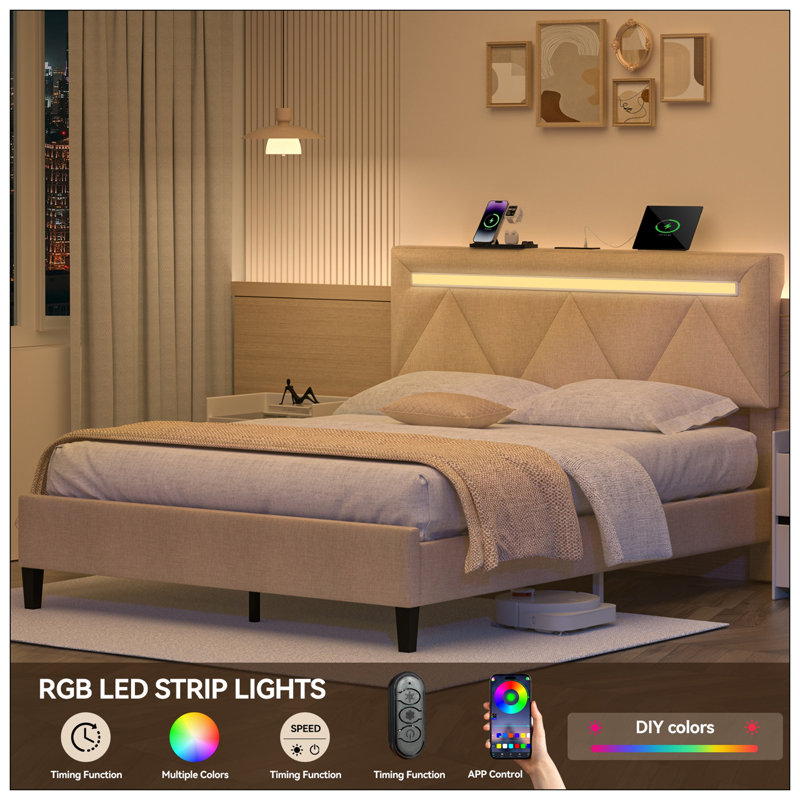 Lit pour chambre à coucher, Double
