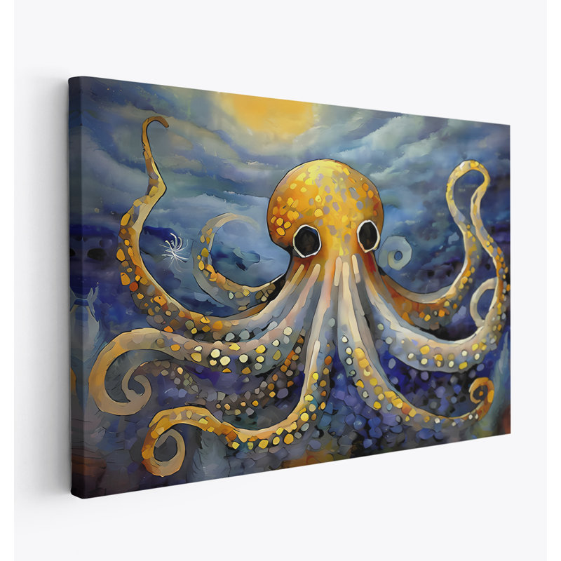 Octopus Garden, 40" H x 60" W