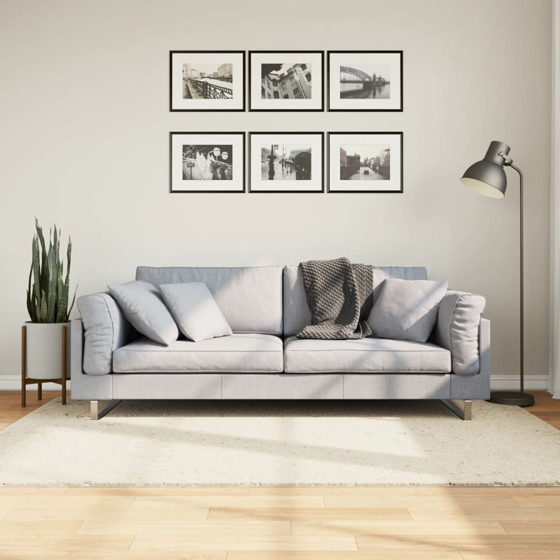 Nadhir Solid Colour Area Rug, Rectangle 140 x 200cm