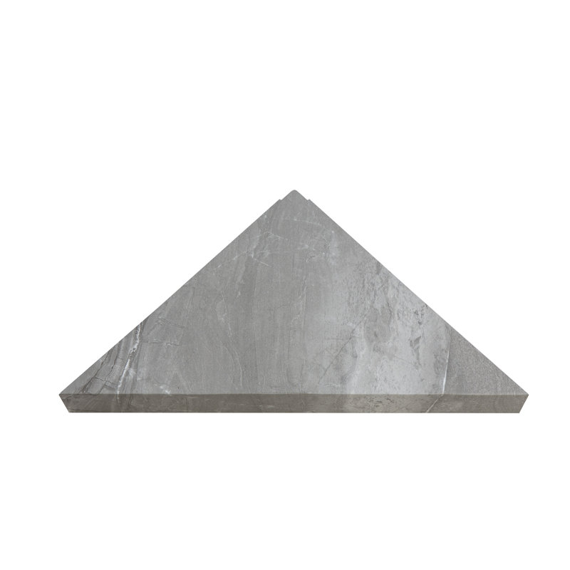 Tablette de douche en vinyle Palisade, Ciel fumé / pente urbaine