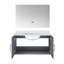 Bath Vanity 22 in. D, Cultured Marble Top, and 36 in. LED Mirror-176534167-176534164
