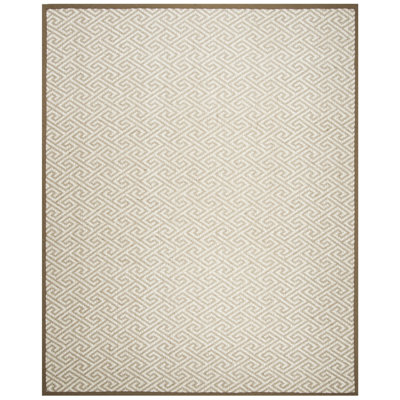 Jaquavion Sisal With Latex Geometric Rug