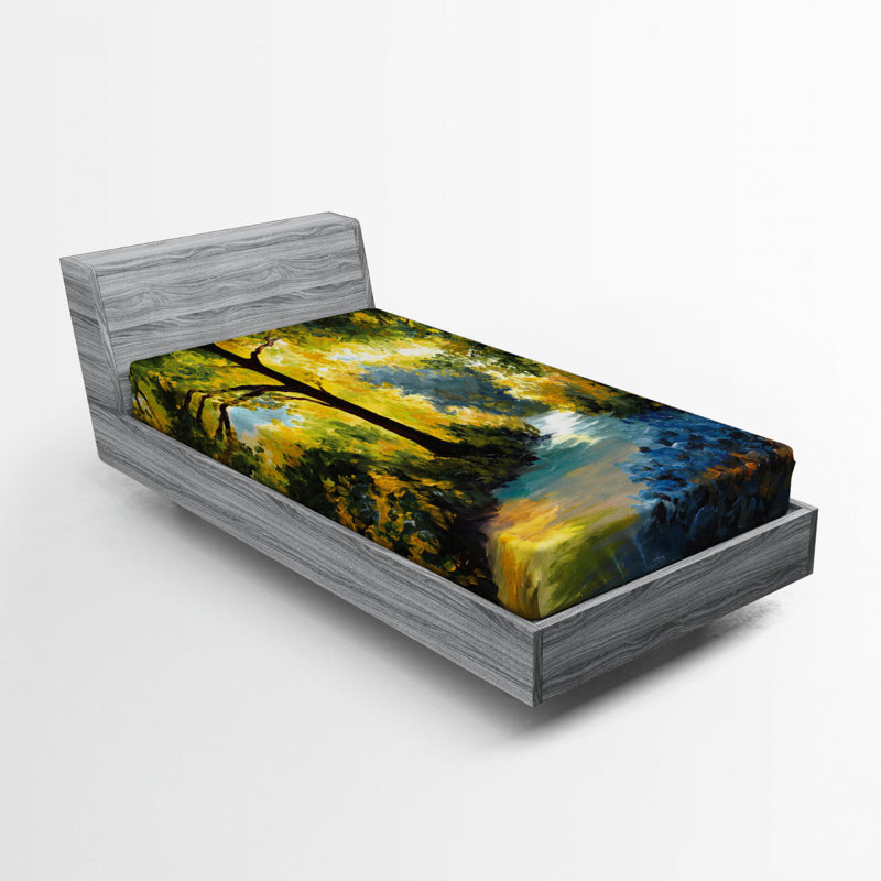 Drap ajusté nature, Drap-housse de taille simple