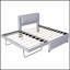 Lit plateforme tapissier avec lit gigogne réglable pour plus de sommeil ou de rangement, parfait pour les chambres modernes-1521181944