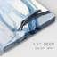 Indigo Swash II - impression sur toile tendue-788045020