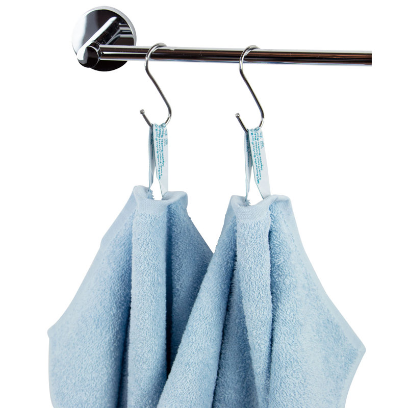 Midweight Hand Towel, Light Blue
