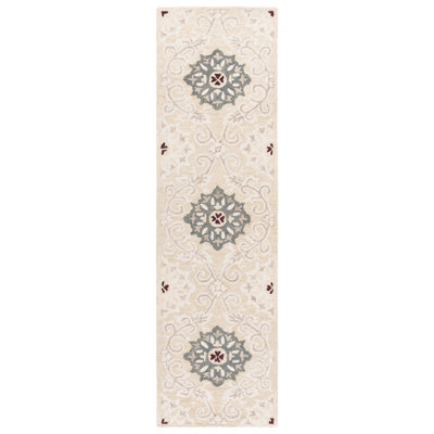 Metro 894 Hand Tufted 85% Wool; 15% Cotton Damask Rug