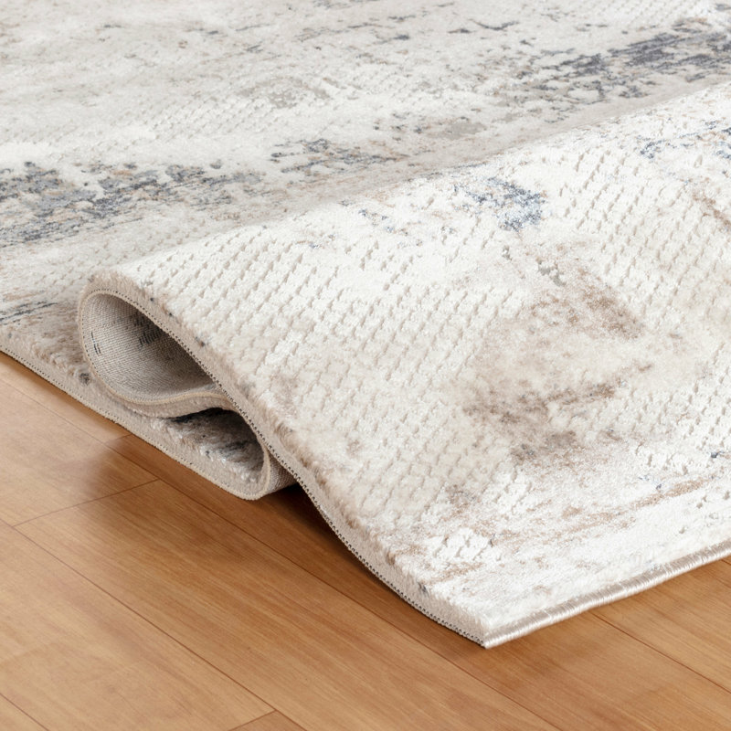 Tapis crème Allaryce, Rectangle 2 pi x 3 pi 3 po