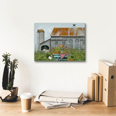  «Summer Bounty» par Tanya Nyp, art mural sur toile, 16 po x 12 po