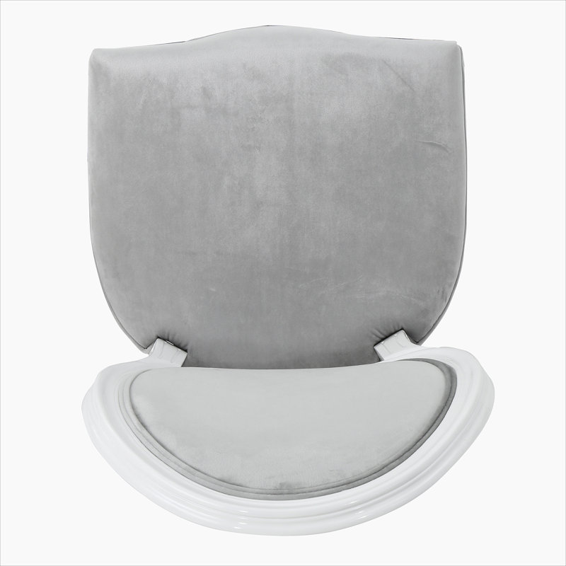 Chaise KD (ensemble de 2), Gris, Blanc