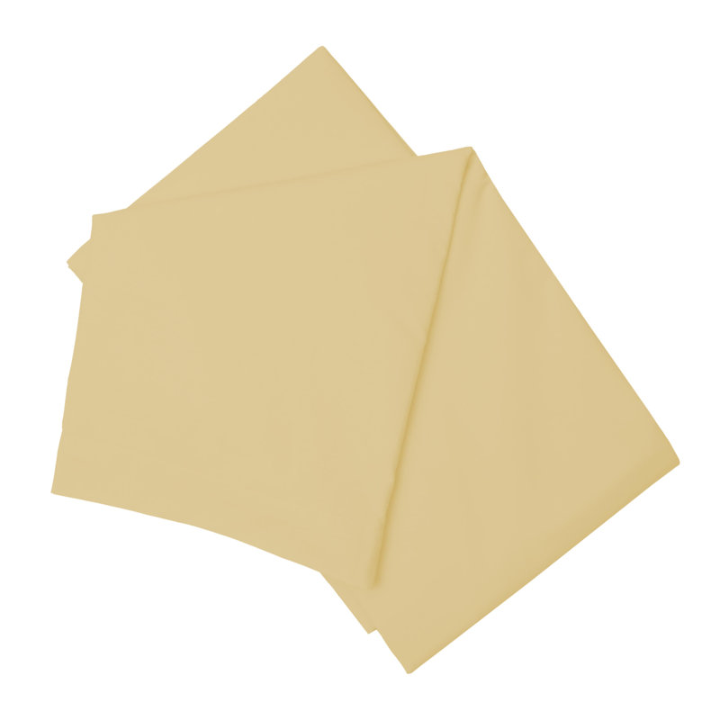 Cotton Blend Percale Flat Sheet, Single (3'), Honeydew