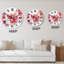 Horloge murale surdimensionnée pour espadrilles rétro-444377960
