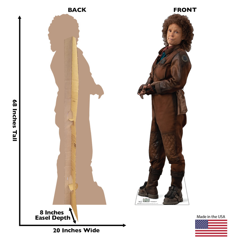 Life-Size Cardboard Cutout of Peli Motto from The Book of Boba Fett