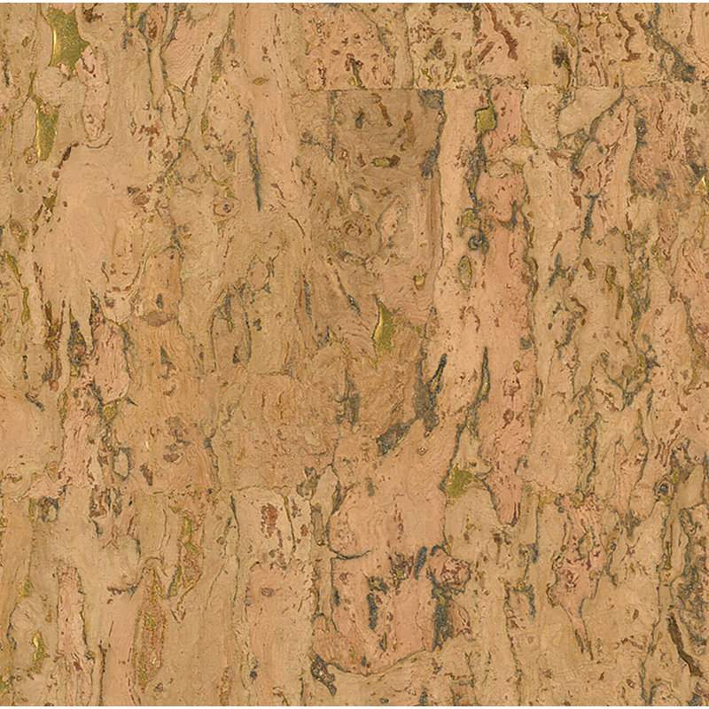 Quijada Cork 24' L x 36" W 3D Embossed Wallpaper Roll