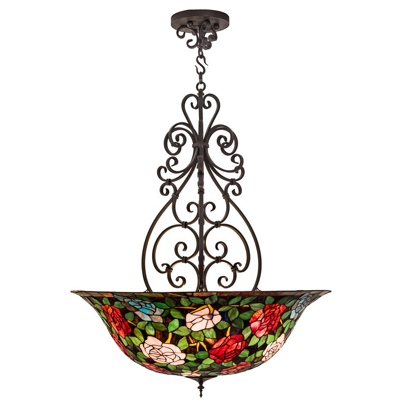 Tiffany Rosebush 6 - Light Pendant