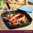 Anolon Advanced Home Hard Anodized Nonstick Deep Square Grill / Griddle Pan With Pour Spouts,11 Inch-92143296