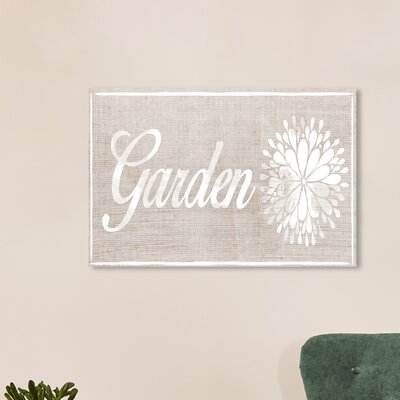 Family Quotes and Sayings Garden Sign I - Wrapped Canvas Textual Art Print -  Gracie Oaks, BB9644E39E7449B0B10AB34A403CE65A