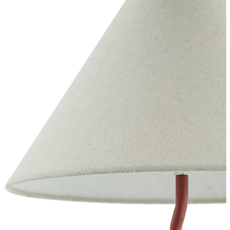 Pruter Table Lamp Set, Red
