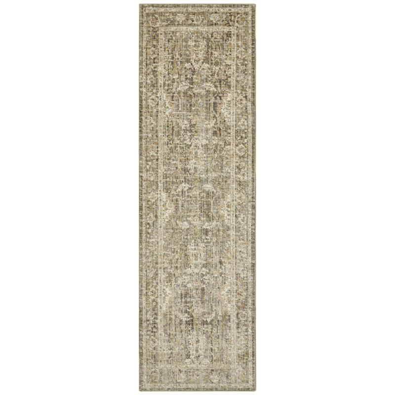 Luxor Black/Cream Indoor/Outdoor Rug, Runner 75 x 200 cm