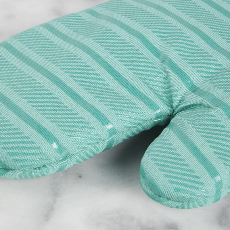 KitchenAid Albany Oven Mitt 2-Pack Set, Blue