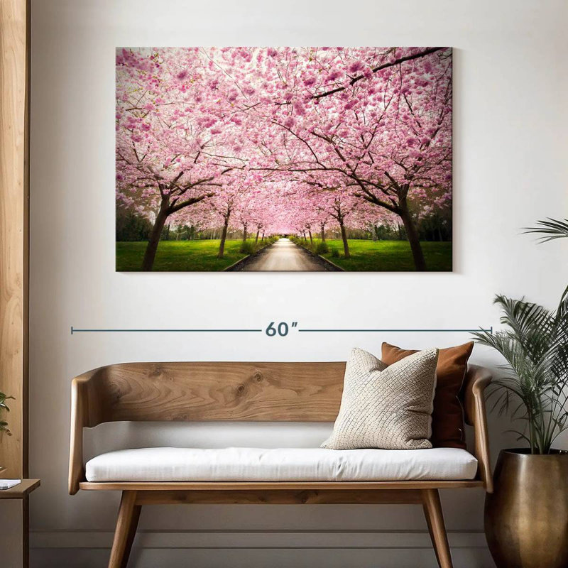 Harnek Walk Through Sakura Lane, 32" H x 48" W