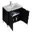 Ensemble de meuble-lavabo simple 30 po Damontrae-1000776683