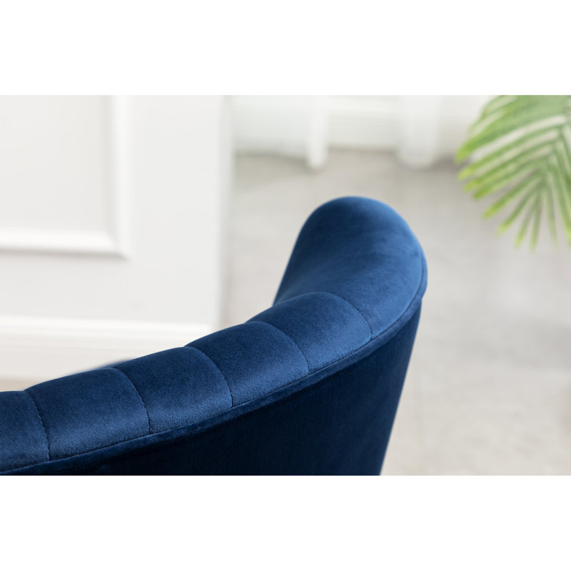 Fauteuil d'appoint Isabella, Bleu