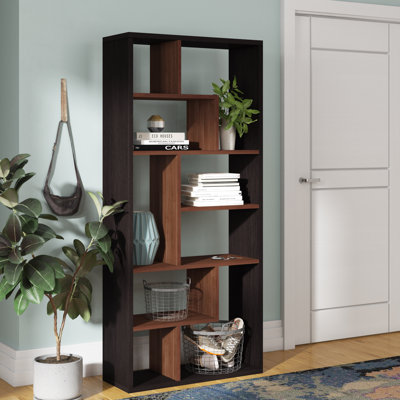 Bibliothèque géométrique H 71 "x l 32" Impriano