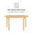 Ankita Jacksonburg Solid Wood Desk