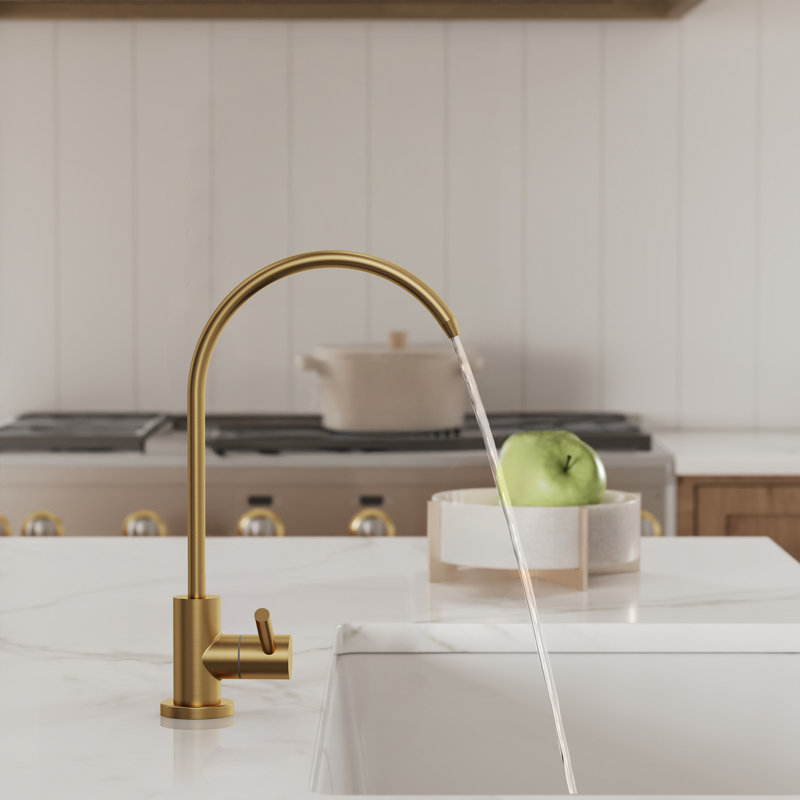 Ensemble de robinet de cuisine double - robinet rétractable et robinet à eau par osmose inversée pour évier de cuisine