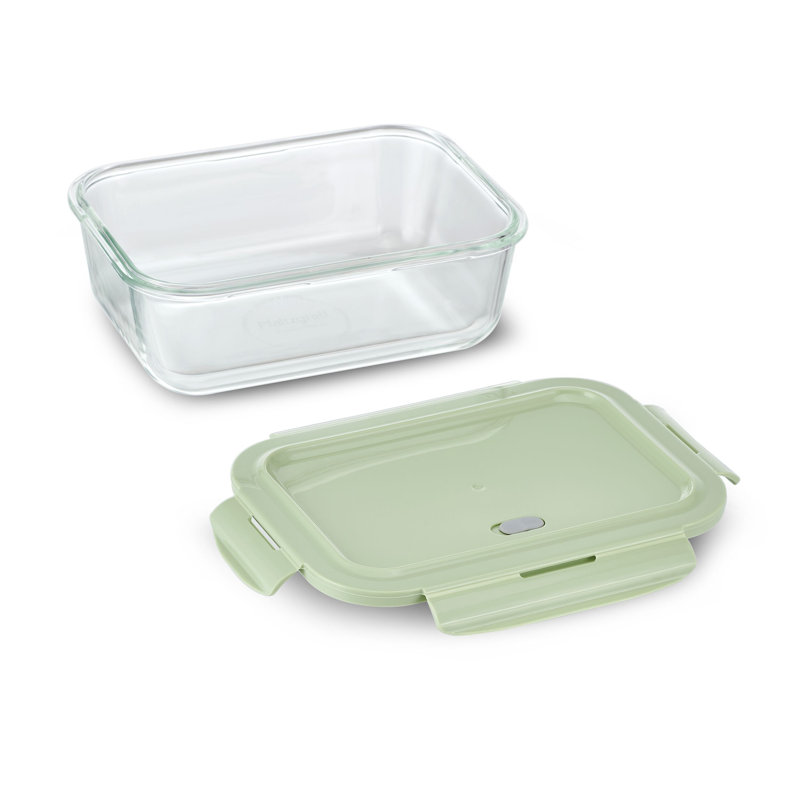 Contenant rectangulaire Pfaltzgraff pour 8 tasses avec couvercle verrouillable