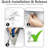 16.5'' Toilet Seat Round Soft Close, Toilet Lid Quiet No Slam, Comfortable Ergonomic Design-123101232