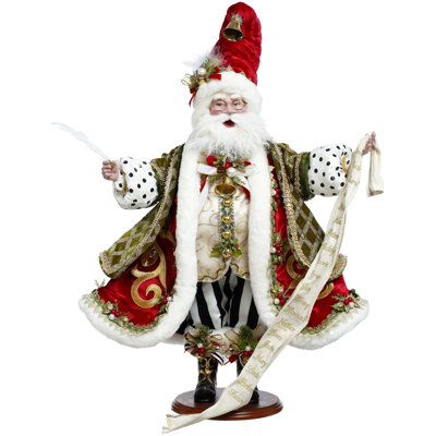 Checking His List Santa - 25 Inches