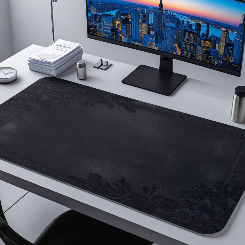 Polyester Desk Pad, 23.6x13.8