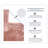 Luxury 2-Piece Microfiber Bath Rug Set, Non-Slip Rubber Backing, Quick-Dry, Ultra-Absorbent, Plush Machine Washable Bathroom Runner and Large Rug for Tub, Sink & Vanity, Coral-514899089