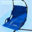 Chaise hamac avec structure et coussin en acier-1288274379