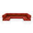 14-Piece Outdoor Replacement Cushion Set Seat/Back Cushion，26'' W X 26'' D，Only Cushions-1475732575-1448727869