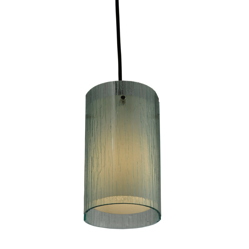 Mini Nickel Glass Globe Indoor/Outdoor LED Pendant Light